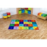 Covor Alfabet pentru copii - covoras educativ cu litererele alfabetului 